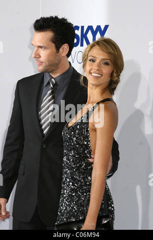 Dane Cook and Jessica Alba 'Good Luck Chuck' premiere held at Mann National Theater - arrivals Los Angeles, California - Stock Photo