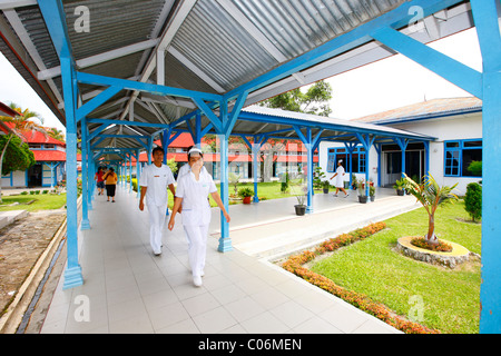 Hospital, Balinge, Batak region, Sumatra, Indonesia, Asia Stock Photo