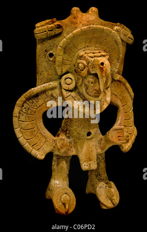 Mochica warrior  war soldier 100 700 AD Peru Peruvian Stock Photo