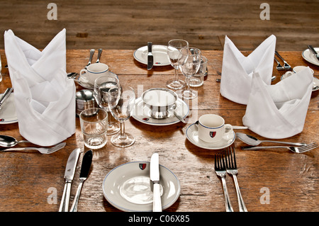 High Table at Balliol College Oxford Stock Photo