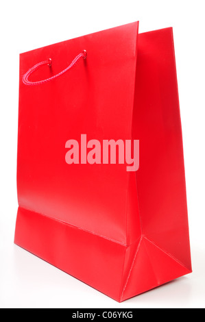 Paper Carrier Gift Bag. Stock Photo