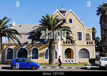 Old district court, architecture from the German colonial period, Swakopmund, Erongo region, Namibia, Africa Stock Photo