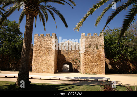 City gate Porta de Sao Goncalo in Lagos, Algarve, Portugal, Europe Stock Photo
