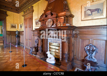 Interior, Baroque castle, Festetics kasteely, Keszthely, Hungary, Europe Stock Photo