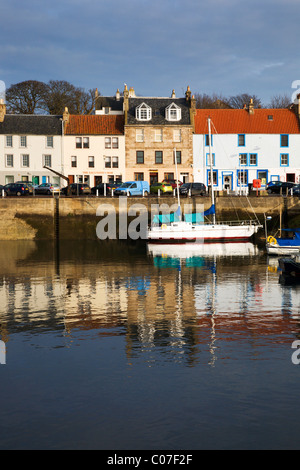 Sailing Boats in the Harbour Anstruther Fife Scotland Stock Photo