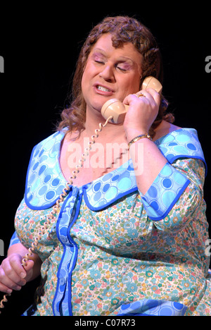 Michael Ball  Hairspray - photocall at Shaftesbury Theatre London, England - 26.10.07 Stock Photo