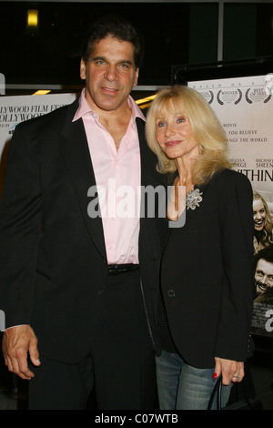 Lou Ferrigno and wife Carla Green Music Within Premiere - Arrivals held ...