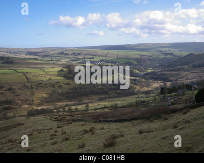 Delph Village,Saddleworth,Oldham,Lancashire,England,UK. Stock Photo