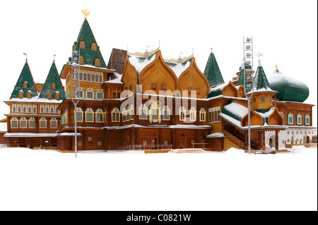 Kolomna. The wooden palace of Tsar Alexei Mikhailovich Stock Photo