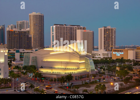 Adrienne Arsht Center for the Performing Arts in Miami, Florida, USA Stock Photo