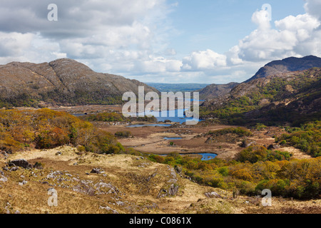 Ladies View, Upper Lake, Killarney National Park, County Kerry, Ireland, British Isles, Europe Stock Photo