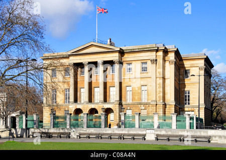 Historical Apsley House London townhouse of Duke of Wellington known as Number One London & open as museum & art gallery Hyde Park Corner England UK Stock Photo