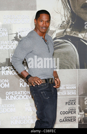 Jamie Foxx Photocall "Operation: Kingdom" ("The Kingdom") at Adlon