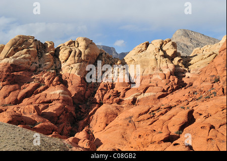 Post Overlook, Red Rock Canyon, Las Vegas, NV 110130 39291 Stock Photo