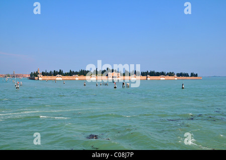 San Michele, Venice's cemetery island Stock Photo