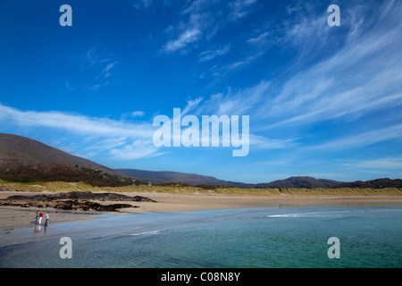 Derrynane Bay near Danial O'Connell's Derrynane House, The Ring of Kerry, County Kerry, Ireland Stock Photo