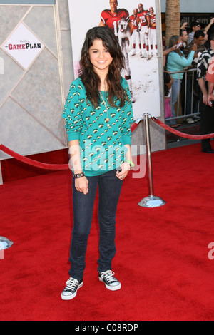 Selena Gomez The Game Plan world premiere held at El Capitan Theatre Los Angeles, California - 23.09.07 Stock Photo