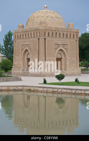 Ismail Samani Mausoleum in Bukhara Uzbekistan Stock Photo