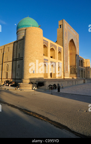 Mir-i, Miri Arab madrassah, Bukhara, Buchara, Silk Road, Unesco World Heritage Site, Uzbekistan, Central Asia Stock Photo