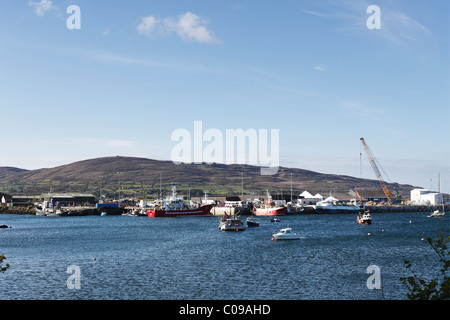 Port, Castletownbere, Beara Peninsula, County Cork, Ireland, British Isles, Europe Stock Photo