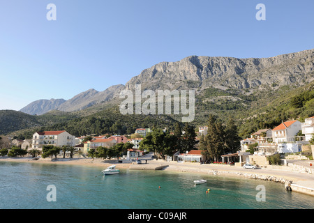 View from the ferry on Drvenik, Croatia, Europe Stock Photo