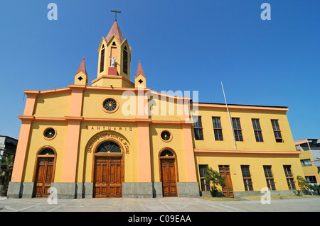 Sagrado Corazon de Jesus Church, Sacred Heart Church, sanctuary, sacred heart, church, Iquique, Norte Grande, northern Chile Stock Photo