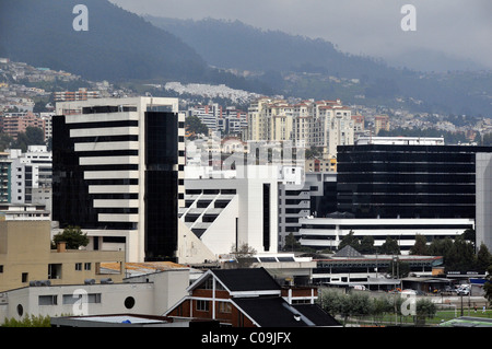 business district Quito Ecuador Stock Photo