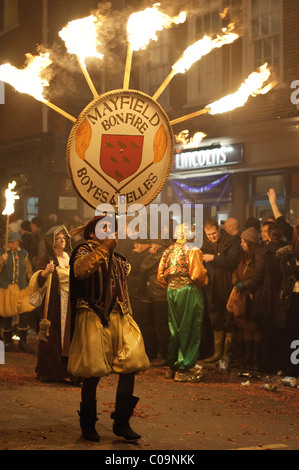 Traditional bonfire night parade in Lewes, East Sussex Stock Photo - Alamy
