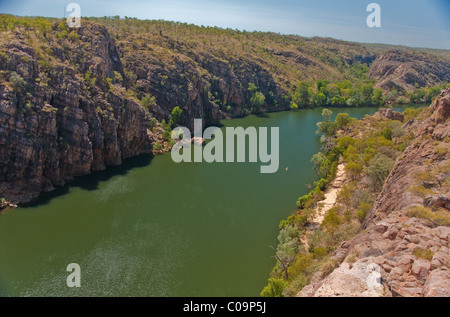 the view and the beauty of Katherin Gorge, australia Stock Photo