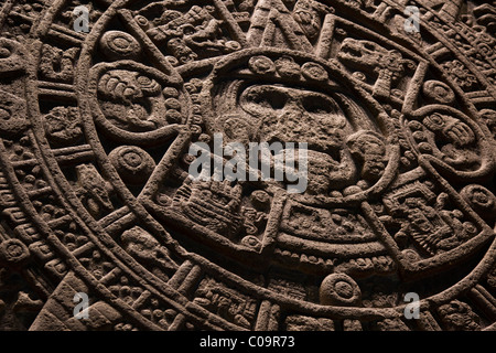 Piedra del Sol, Stone of the Fifth Sun, Museo Nacional de Antropología ...
