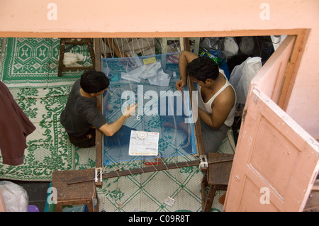 India, state of Maharashtra, Mumbai (aka Bombay). Dress makers. Stock Photo