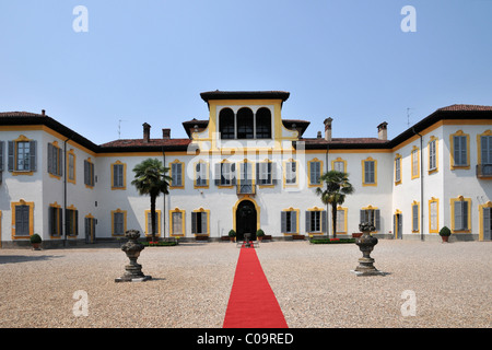 Villa Gromo di Ternengo, Robecco sul Naviglio, Milan province, Italy Stock Photo