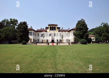 Villa Gromo di Ternengo, Robecco sul Naviglio, Milan province, Italy Stock Photo