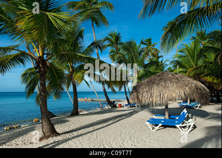 Bayahibe Beach in front of Catalonia Gran Dominicus, Dominican Republic Stock Photo