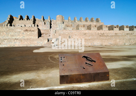 Ruinas de Huanchaca, Museo Desierto de Atacama, Atacama desert museum, archaeological museum, Antofagasta, Norte Grande region Stock Photo