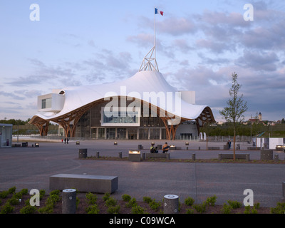 New branch of the Paris Centre Pompidou in Metz, Lorraine, France, Europe Stock Photo