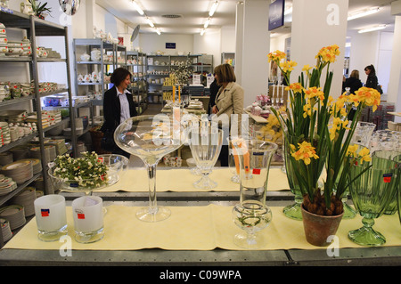 Villeroy & Boch china shop factory outlet, Wadgasen, Germany Stock Photo