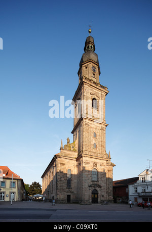 Altstaedter Kirche church, Holy Trinity church, Erlangen, Middle Franconia, Franconia, Bavaria, Germany, Europe Stock Photo