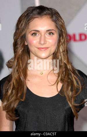 Alyson Stoner Walt Disney's World Premiere of 'Old Dogs' held at El Capitan Theatre - arrivals Hollywood, California - 09.11.09 Stock Photo