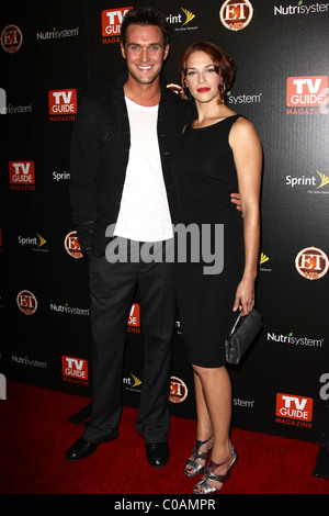 Owain Yeoman and Amanda Righetti TV GUIDE Magazine's Hot List Party ...