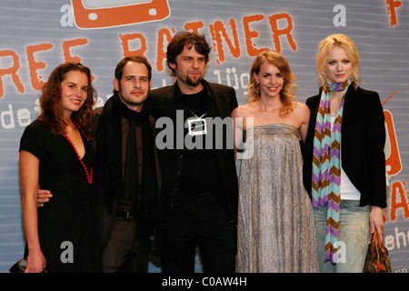 Elsa Sophie Gamberd, Moritz Bleibtreu, Hans Weingartner, Simone Hanselmann, Franziska Knuppe 'Free Rainer - Dein Fernseher Stock Photo