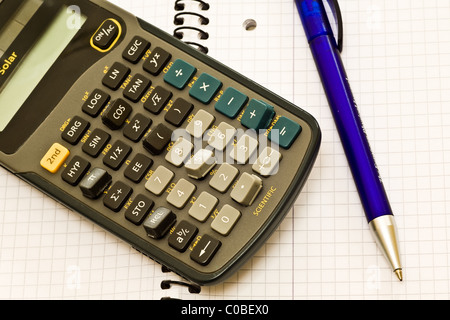 Broken Calculator Stock Photo - Alamy