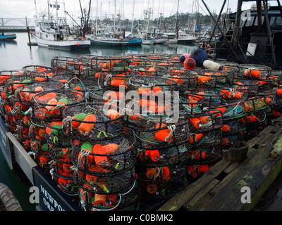 Pots commercial dungeness hi-res stock photography and images - Alamy