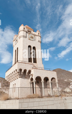 Scotty's Castle, a retreat built by Chicago millionaire Albert M. Johnson in Death Valley National Park, California, USA Stock Photo