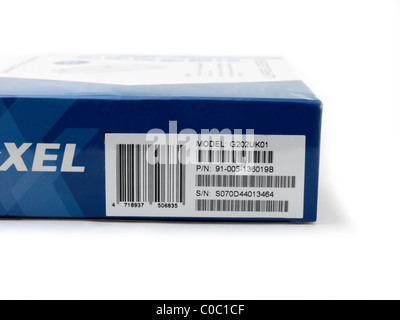 Close Up Of Barcodes On Packaging Stock Photo