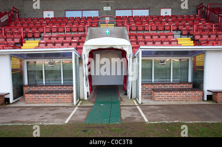 The Broadfield Stadium in Crawley, home of Crawley Town Football Club. Picture by James Boardman. Stock Photo