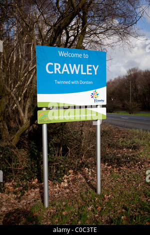 Crawley Town centre. Picture by James Boardman. Stock Photo