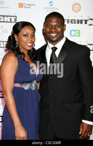 LaDainian Tomlinson and wife Fight Night XIV held at the JW Marriott Resort - Arrivals Phoenix, Arizona - 05.04.08 Stock Photo