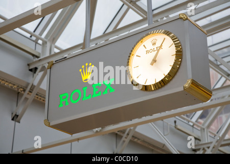 Official Rolex retail store in Barcelona Stock Photo Alamy