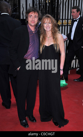 Richard Hammond and Amanda Etheridge Galaxy British Book Awards held at the Grosvenor House - Arrivals London, England - Stock Photo